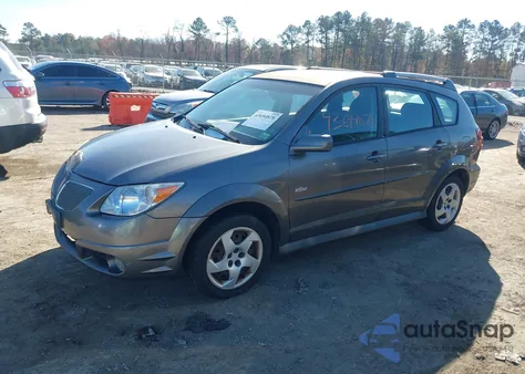 2006 Pontiac Vibe from USA, damaged, VIN 5Y2SL65846Z444410